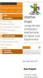 Mobile Screenshot of mathe-insel.de